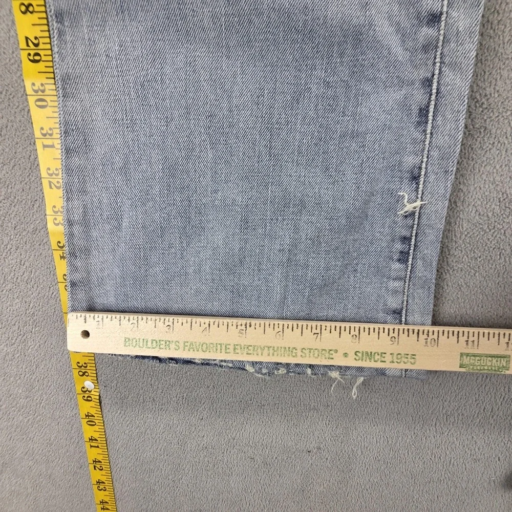 Diesel Jeans Womens 31x30 Blue D-Ebbey Light Wash Bootcut Flare Low Rise‎ 09A04